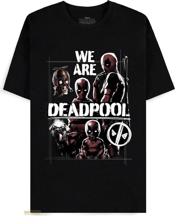 Actual product image Difuzed Deadpool - We Are Deadpool - Men's Short Sleeved T-shirt - S (S)