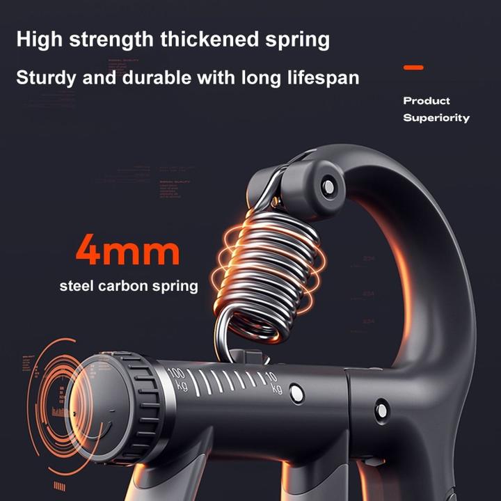 Produktbild Fingertrainer Handtrainer Unterarmtrainer Fingerhantel Grip verstellbar 10-100kg