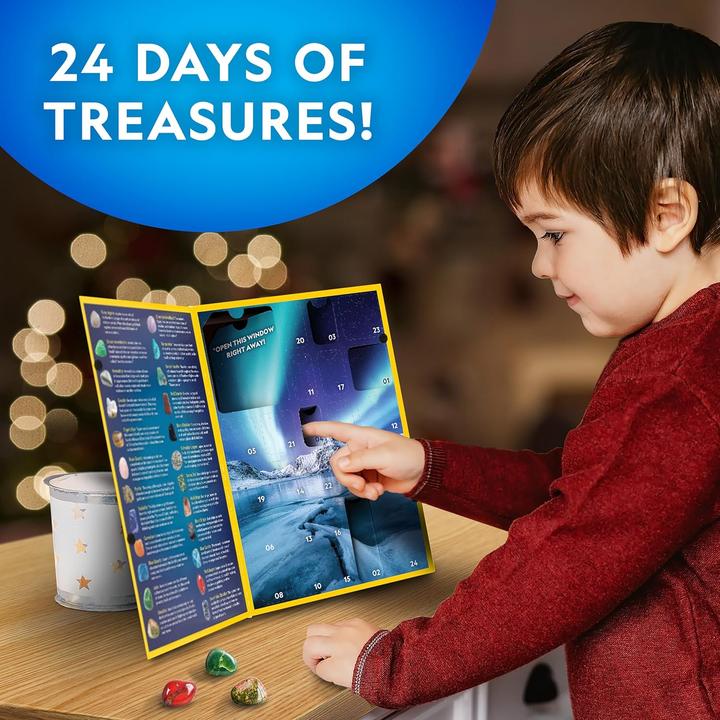 Actual product image National Geographic Gemstone Advent calendar