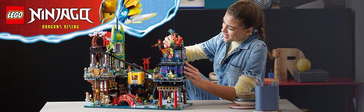 Immagine prodotto LEGO I mercati di Ninjago City (71799, LEGO Ninjago, Set LEGO rari)