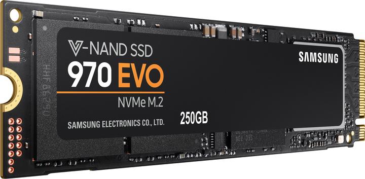Actual product image Samsung 970 Evo (250 GB, M.2 2280)