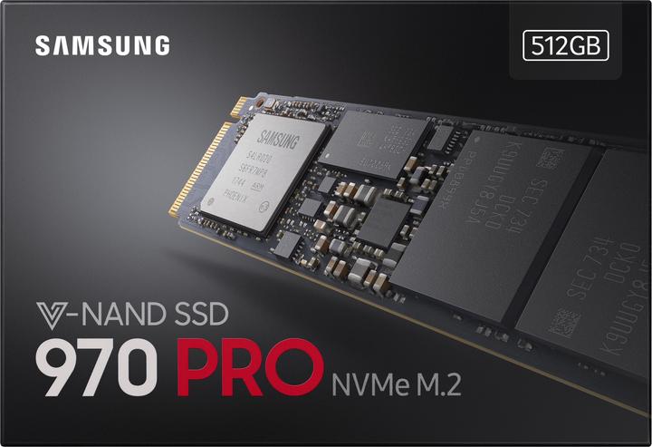 Produktbild Samsung 970 Pro (512 GB, M.2 2280)