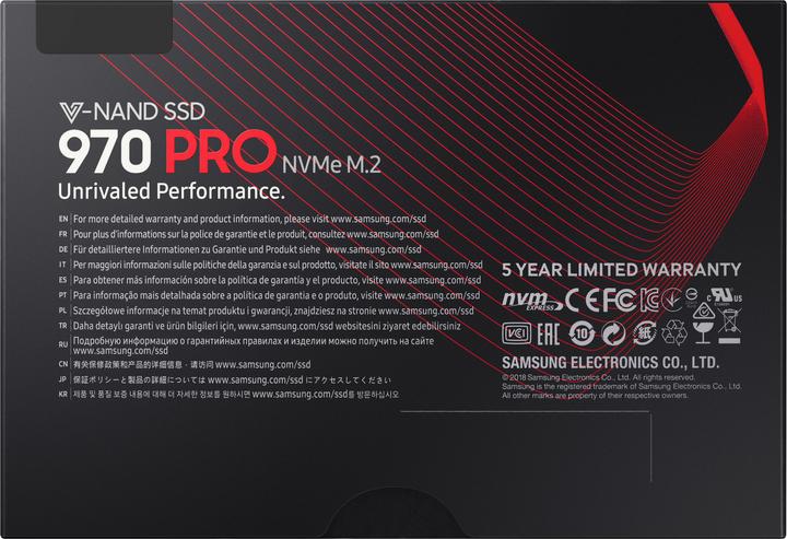 Produktbild Samsung 970 Pro (512 GB, M.2 2280)