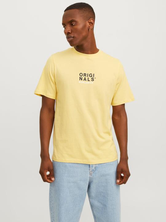 Actual product image Jack & Jones Printed O-Neck T-shirt T-shirt (M)