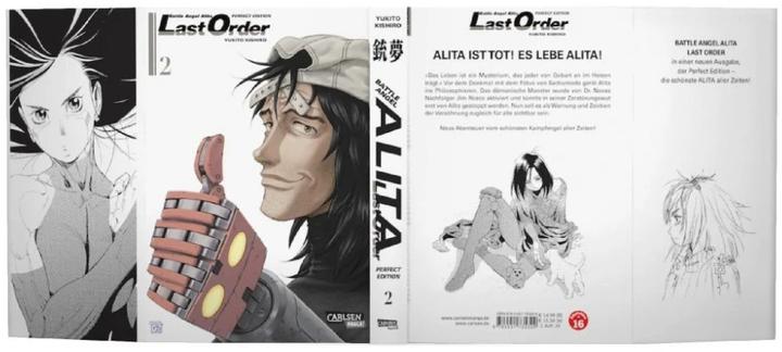 Immagine prodotto Battle Angel Alita - Last Order - Perfect Edition 2 (Tedesco, Yukito Kishiro, 2018)