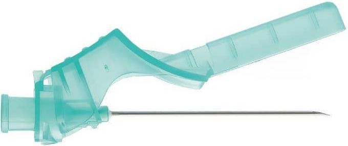 Produktbild Terumo Sicherheits-Einmalkanüle Agani 23G 0.65x25mm Luer-Ansatz blau 100 Stk