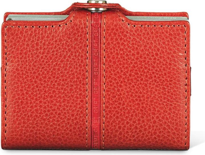 Actual product image Cript Mini Wallet - 3.55 STEEL fire red