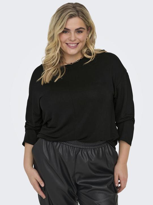 Image du produit Only Haut uni Curvy à manches longues (M)
