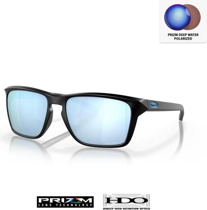 Immagine prodotto Oakley Lunettes de Soleil Sylas - Verres Prizm Deep Water Polarizzato - Monture Nero Opaco