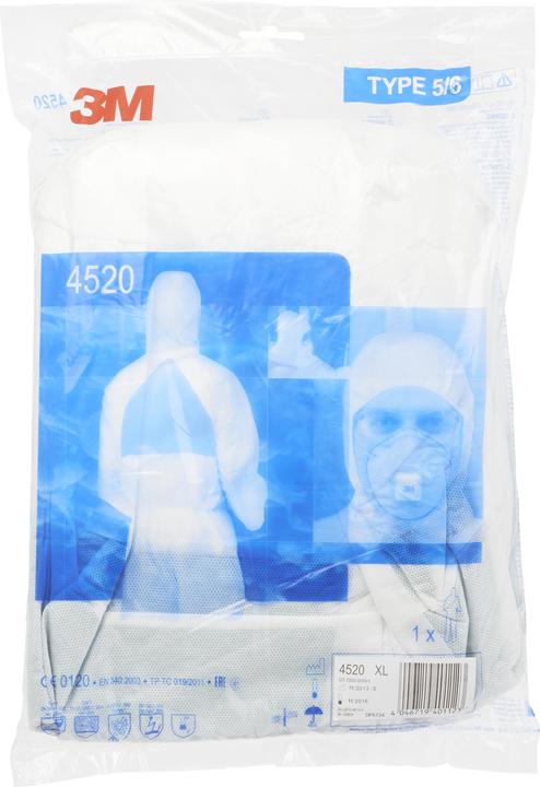 Produktbild 3M Schutzanzug 4520 (XL)