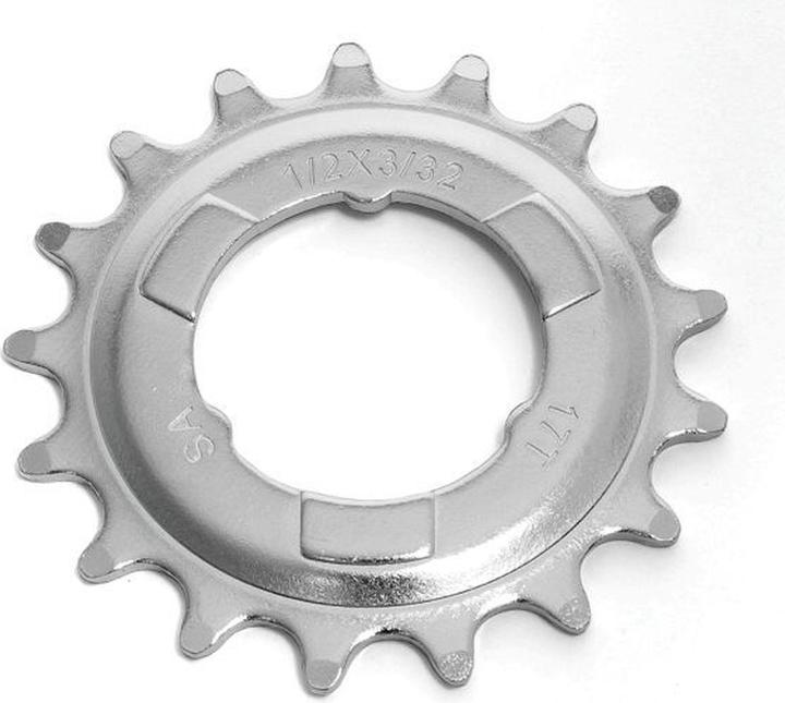Actual product image Sturmey Archer Pinion plugged 17 teeth 3/32", cranked (17)