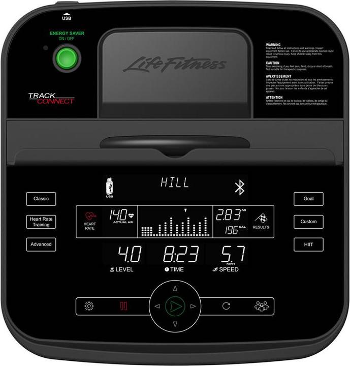 Produktbild Life Fitness E5 Crosstrainer mit Track Connect Konsole