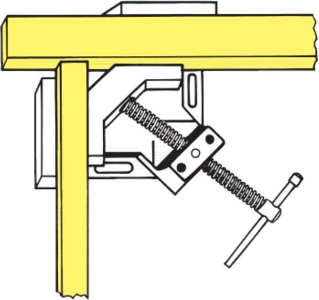 Actual product image Bessey Metal angle clamp WSM WSM9 (180 mm)