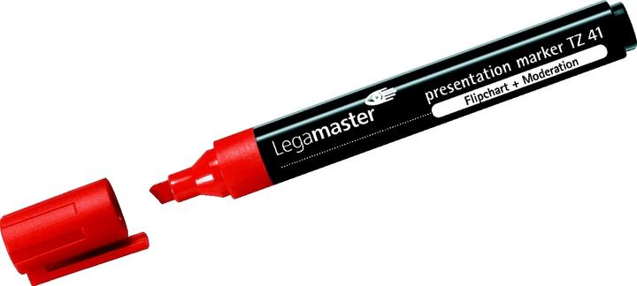 Image du produit Legamaster Marqu.pr.tabl.anim.TZ 41 rouge (Rouge, 5 mm, 10 x)