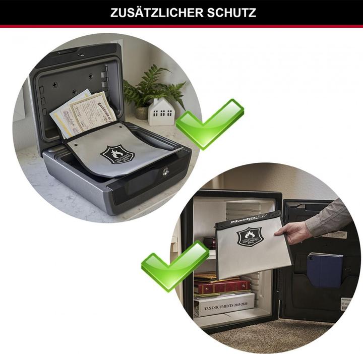 Produktbild Master Lock Feuerbeständige Dokumententasche