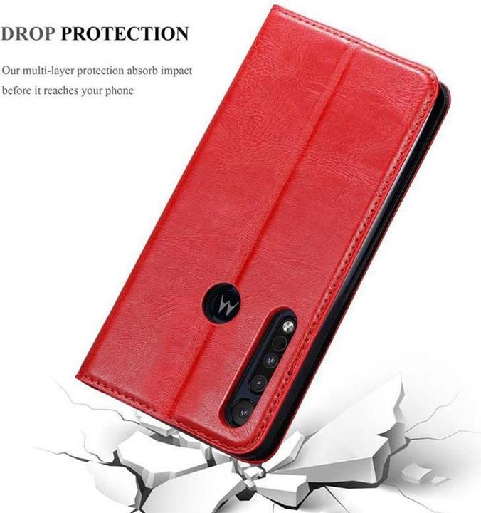 Productafbeelding Cadorabo Boek Onzichtbare Magneethoes (Motorola One Macro)