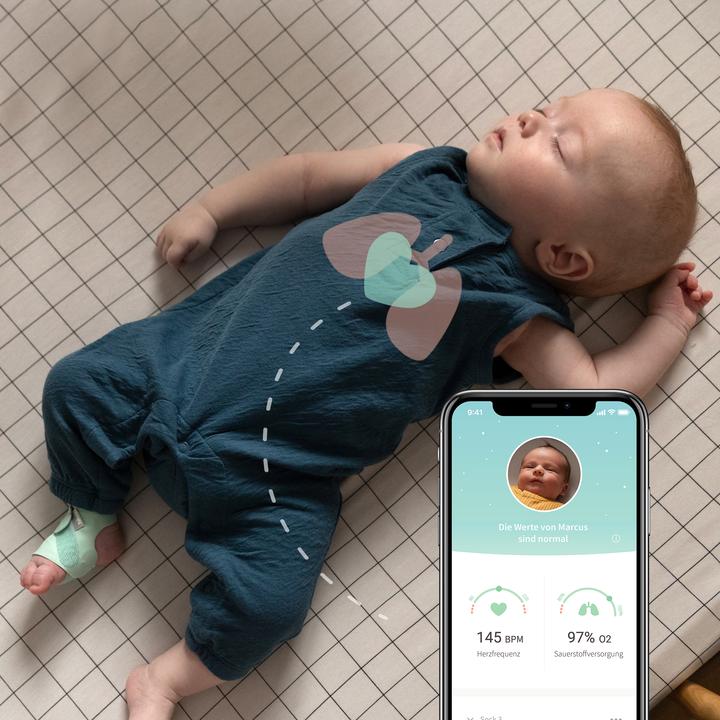 Actual product image Owlet Smart Sock 3 (30 m)