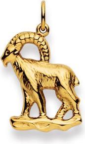Produktbild Natsumi Schmuck Anhänger Sternzeichen Steinbock Gelbgold 18K/750 gross (750/18 K Gelbgold)