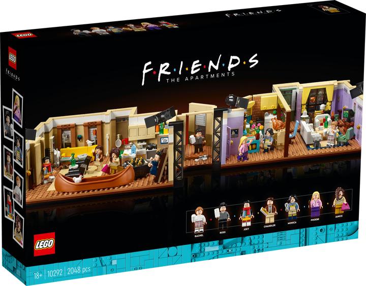 Actual product image LEGO Friends Apartments (10292, LEGO Friends, LEGO Rare Sets)