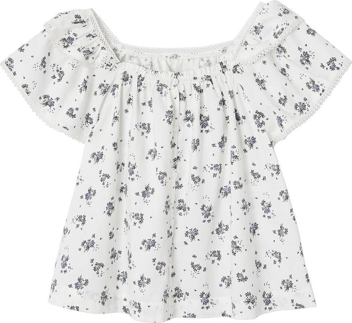 Image du produit Vertbaudet Mädchen Bluse mit Blumenmuster (146)