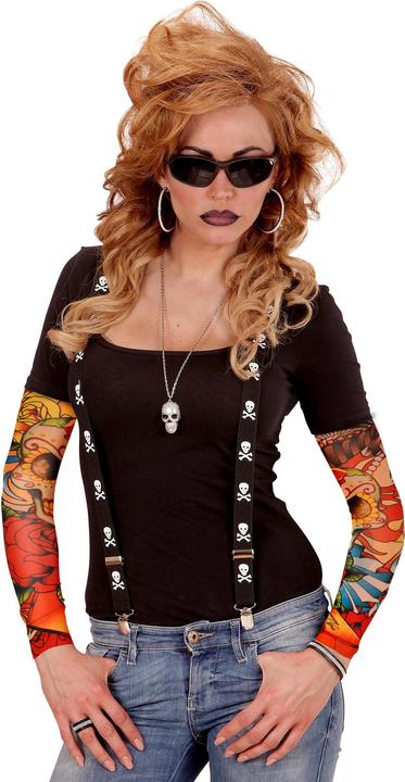 Actual product image Widmann Skull & Roses (Set of 2)