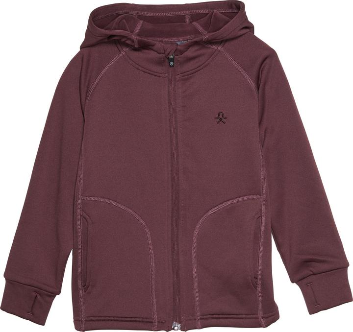 Color Kids COFleece Jacket W. Hood - 741196