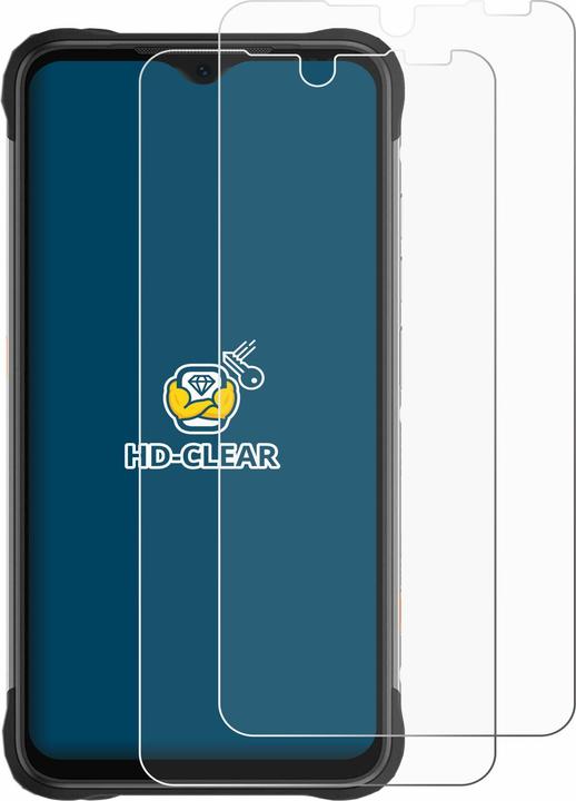 Actual product image BROTECT Screen Protector Clear (2 Piece, Umidigi bison)