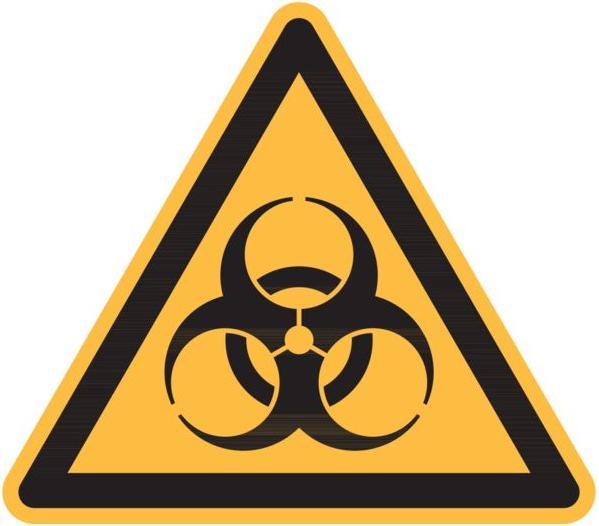 Produktbild Warnzeichen Warnung vor Biogefährdung
