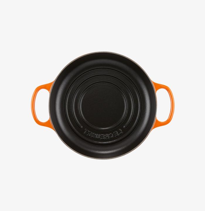 Actual product image Le Creuset Roaster for bread 24cm orange (24 cm, Casserole + Stewpot, Cast iron)