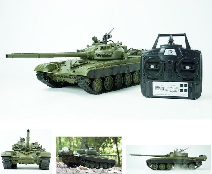 Image du produit Es-toys Heng Long, RC Tank Russian T- 72 (RTR Prêt à fonctionner)