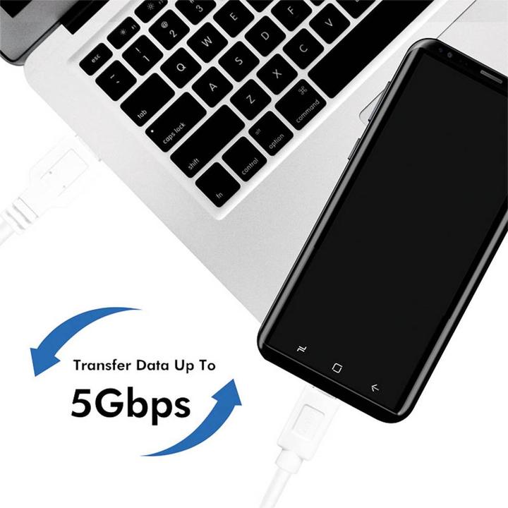 Produktbild LogiLink USB C – USB A (0.50 m, USB 3.0)