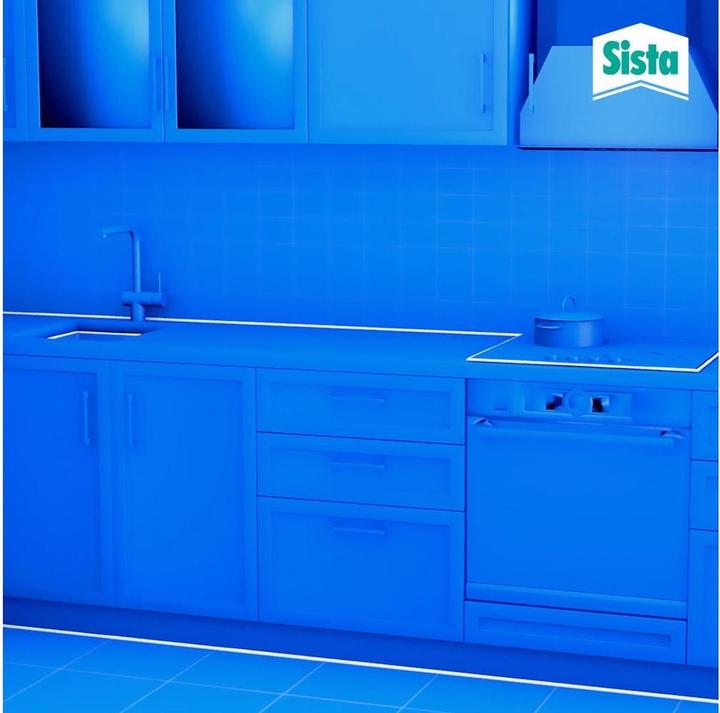 Actual product image Sista Bathroom + Kitchen transparent (0.35 kg, Transparent, 280 ml)