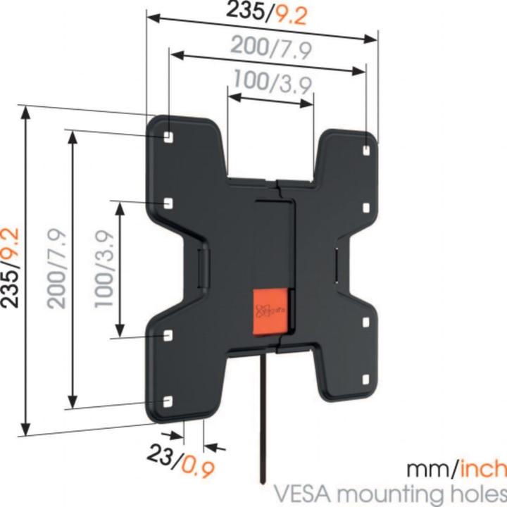 Produktbild Vogels Wall 3105 (Wand, 40", 20 kg)