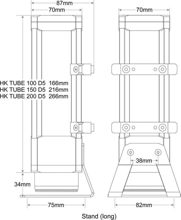 Produktbild Watercool HEATKILLER Tube 150 D5