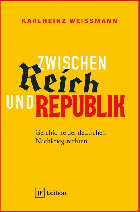 Image du produit Zwischen Reich und Republik (Allemand, Karlheinz Weissmann, 2024)