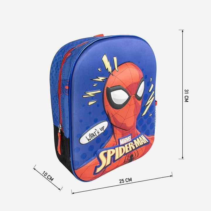 Actual product image Spiderman School rucksack Spider-Man Blue 8 X 32 X 26 CM