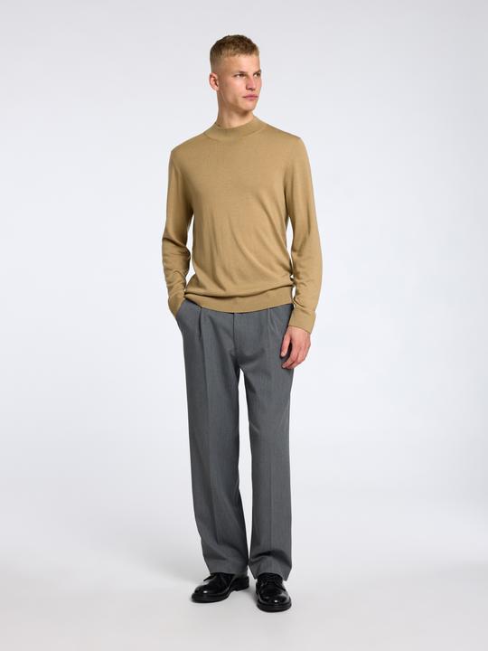 Image du produit Selected Homme Pull à col roulé 100% laine mérinos (XL)