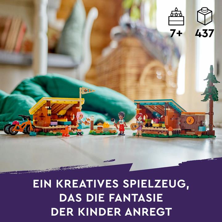 Actual product image LEGO 42624 Cosy huts in the adventure camp (42624, LEGO Friends)