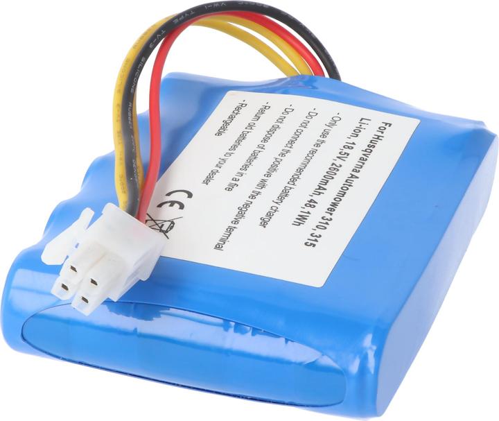 Actual product image AccuCell Battery Gardena R100Li, R130Li, R160Li 2016, R160Li 2017, R160Li 2018, Sileno, Sileno+