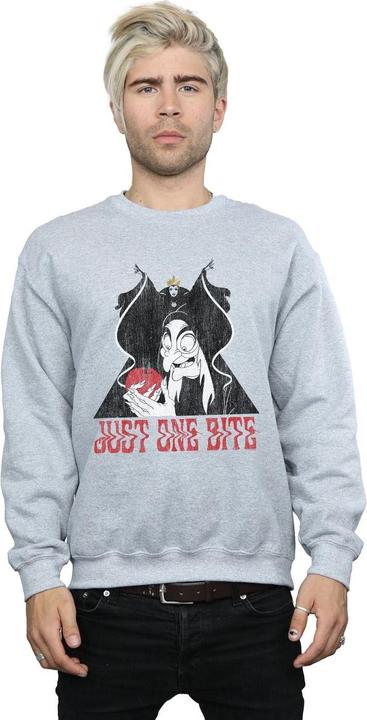 Actual product image Disney Mens Snow White Just One Bite Sweatshirt (XL)