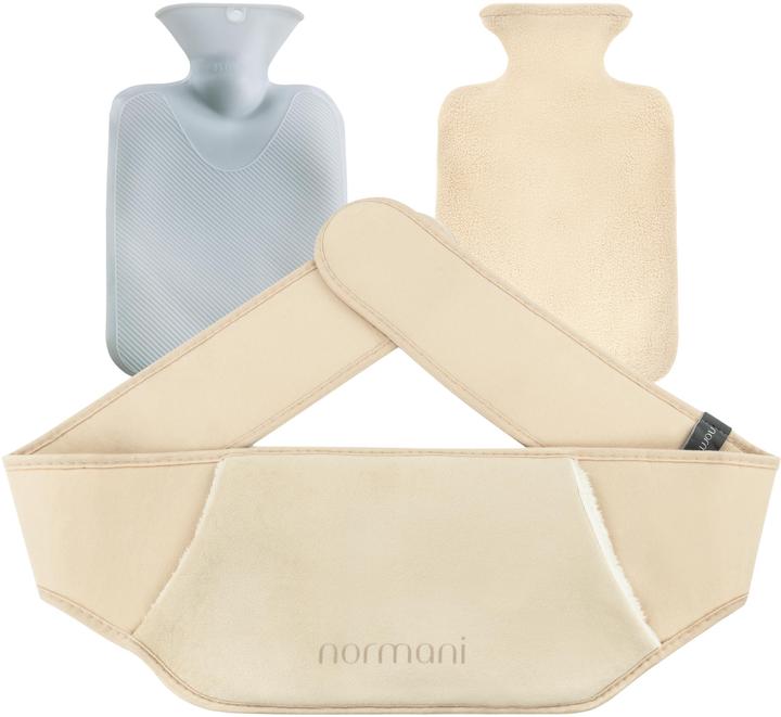 Actual product image Normani Hot water bottle with belt extra large Ninilchik - 9033 (0.75 l)