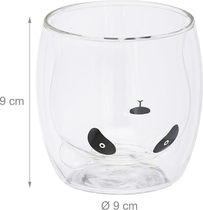 Produktbild Relaxdays Doppelwandige Gläser (0.30 l, 1 x)