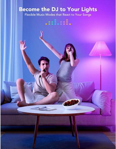 Immagine prodotto Govee Smart Light Bulb (E27, 9 W, 1200 lm, 1 x, F)