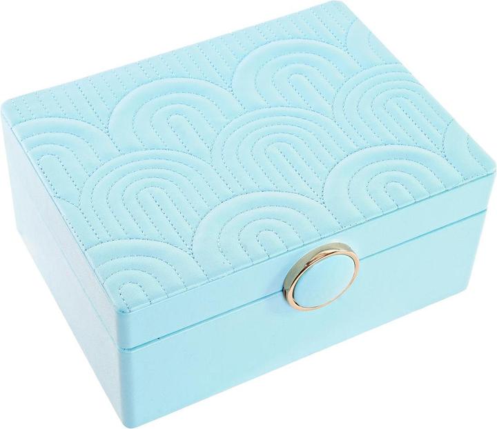 Actual product image DKD Home Decor Box-Schmuckkästchen grün Holz MDF 17 x 13 x 8,5 cm