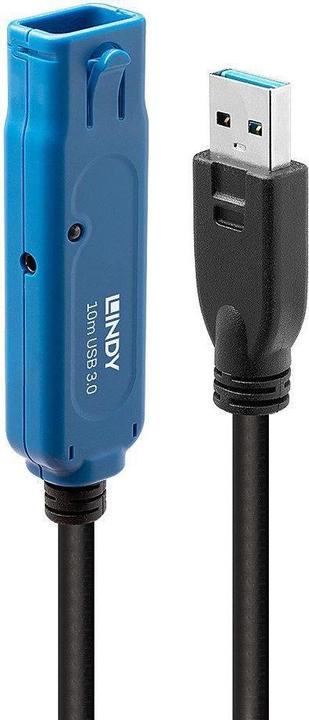 Lindy USB 3.0 Aktiv-Verlängerungskabel Pro (10 m, USB 3.0)
