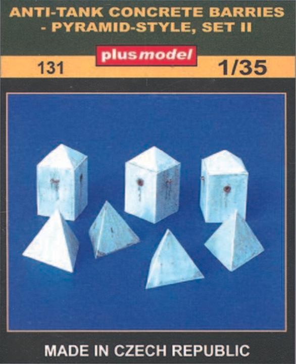 Produktbild Plus Model Panzerbarrikaden Pyramidenform Set II