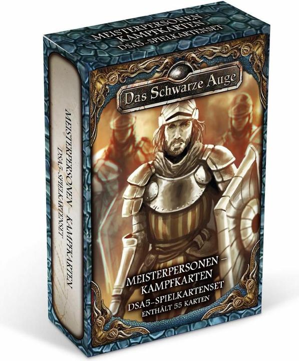 DSA5 playing card set Aventurian masters 3 - combat cards, 55 cards (DE edition) (German)