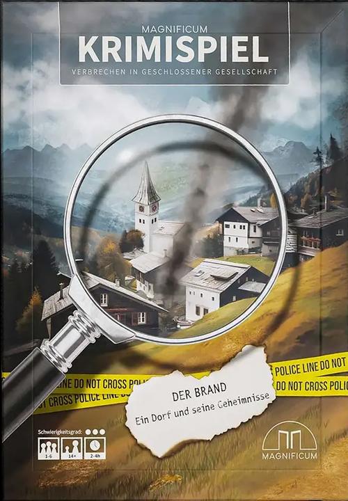 Immagine prodotto Magnificum Il fuoco - Un villaggio e i suoi segreti - Gioco del crimine (Tedesco)