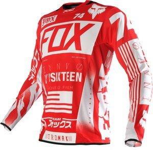 Fox Jersey Flexair Union Red
