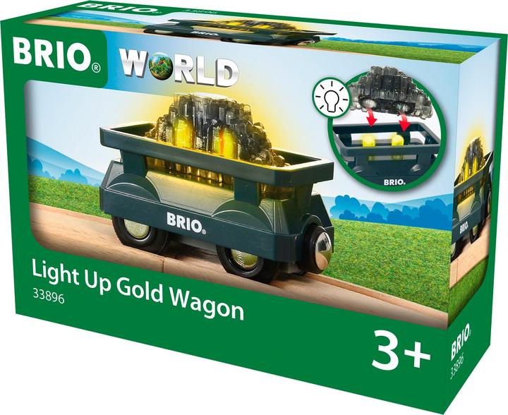 Produktbild Brio Goldwaggon mit Licht